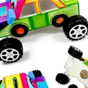 리빙트릭 탈것만들기 어린이집특별활동 교통기관놀잇감 바퀴자동차 저금통