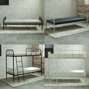 철재일층침대,철제이층침대,게스트하우스,기숙사,원룸,군부대