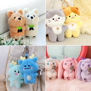 모찌타운 꾹꾹이 키키쿼카 캔디래빗 키링 인형 열쇠 가방고리
