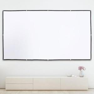 [XBG9M14K]이동형 빔프로젝터 스크린 330x187cm 홈시어터