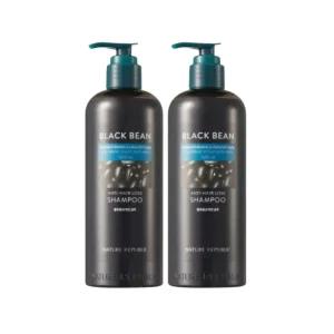 네이처리퍼블릭 블랙 빈 안티 헤어로스 샴푸 520ml 2개