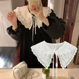 (러블리) 페이크 레이스 카라 7종 스카프 여름 어깨숄