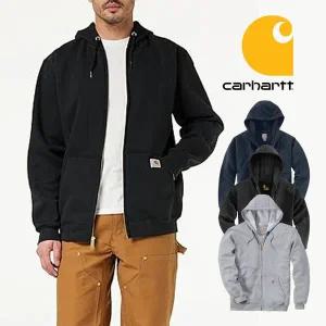 [하프클럽/칼하트]칼하트 남여공용 미드웨이트 기모 후드집업 3컬러 K122