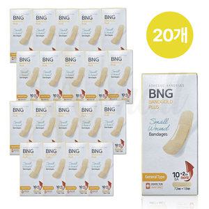 밴드골드 플러스 작은상처밴드 일회용 상처 반창고 일반형 12매 x 20팩