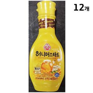 [XBJ7H2JN_47]허니머스타드소스 오뚜기 265g X12 머스타소스