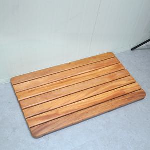 수지매트 마호가니 프리미엄 원목 발판 대형