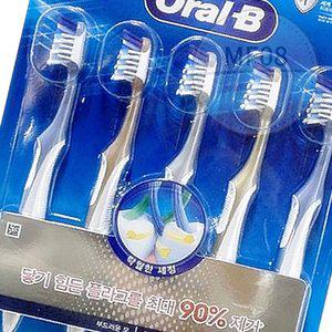 MF08 오랄비 크로스액션 프로엑스퍼트 칫솔 5P 칫솔답례품 구강용품
