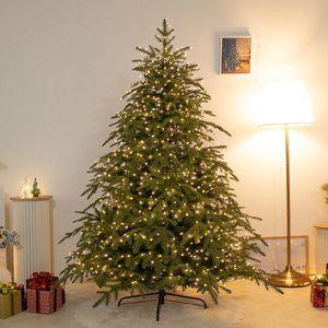 [플라워트리]크리스마스 트리 나무 무장식 대형 고급 캐롤라이나 180cm (우산식) 전나무 PE PVC 소품 데코