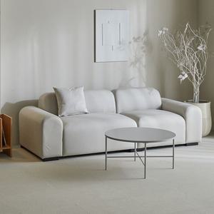 파로마 블리메C 밸런스 보드레더 3인용 소파 (스툴제외)