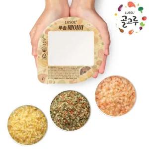 [루솔] 이유식 3단계 진밥 24+2 골고루 / 예약배송O