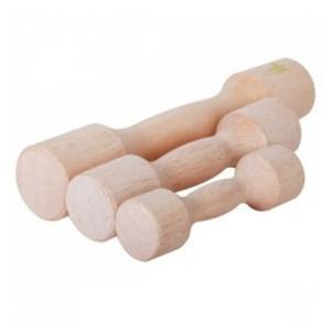 강아지 원목 훈련 덤벨 대형 1P 반려견 이갈이 장난감 (WD62BD8)