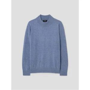 [Prestige] 캐시미어 모크넥 스웨터 - 스카이 블루 (GA4851P02Q)