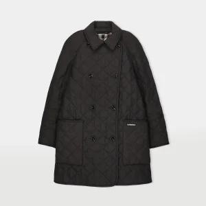 버버리 타이팅 여성 롱 퀼팅 자켓 80841991