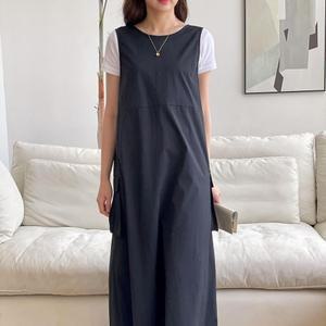 즈나트 나시 나일론 여성 동네룩 썸머 원피스