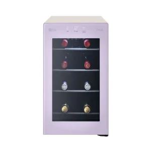 [LG](더블12%쿠폰) LG전자 오브제 와인셀러 W0082GLE 크림 라벤더