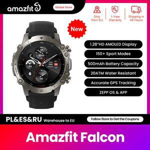 어메이즈핏 팔콘 밀리터리 등급 남성용 스마트 워치, 멀티 스포츠 GPS 스마트워치, 2 듀얼 밴드 및 6 위성