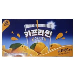 농심/음료/과일음료/카프리썬 오렌지 200ml 10개입