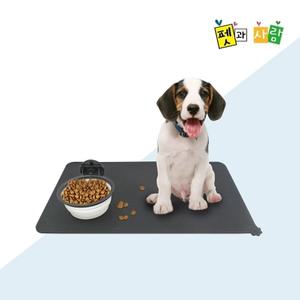 강아지 고양이 애견 실리콘 식기매트 밥그릇 물그릇 (W952C08)