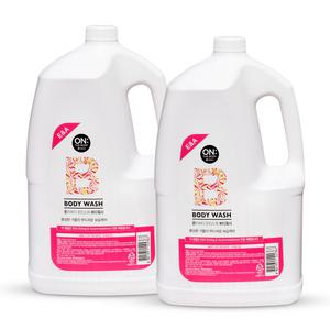 LG생활건강 온더바디 모이스처 대용량 바디워시 4.2kg x 2개 리필용 바디클렌져