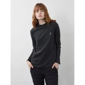 갤러리아 올리비아로렌 솔리드 기모 반넥 티셔츠 VVBAL3W9246/7