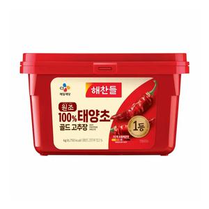 해찬들 원조 태양초 고추장 1.9kg