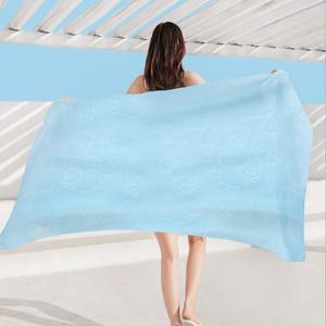 3세트/140CM 곰돌이 비치타월 파스텔 곰돌이  바다 수영장 비치타월 수건 큰수건 워터파크