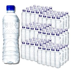 강원평창수 무라벨생수 500ml 120병 깨끗한물