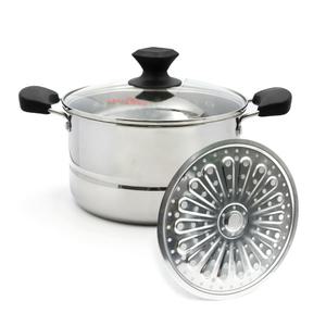 퀸센스 IH 인덕션 겸용 스텐 스탠 곰솥 찜기 찜통 찜판 다용도 냄비 22cm