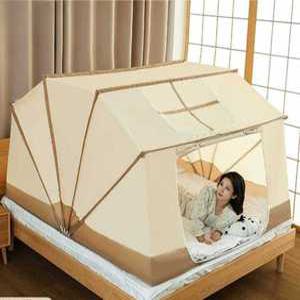 난방텐트 패밀리 침대 퀼팅 보온 방한텐트 온열 방한