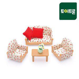 [기타]4464 플라워 소파 세트(2922) /실바니안패밀