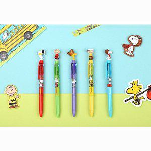 [기타][희망노트] 스누피 캐릭터 마스코트 3색 볼펜(0.5mm)/옵션선택
