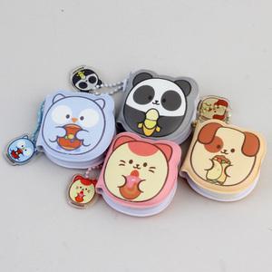 애니롤즈 폭신폭신 미니 메모지(4개)/가방고리 휴대용 수첩