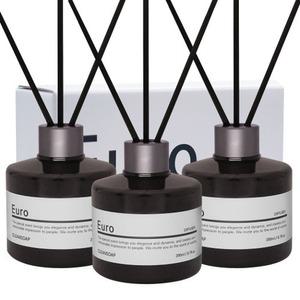 3개세트 유로 디퓨저 200ml+리드스틱 실내방향제