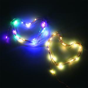 크리스마스 와이어 전구 트리 조명 LED 츄리나무 장식