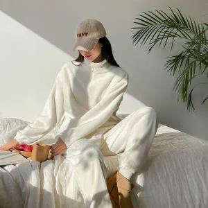 [핑크시슬리] SET/따숨 밍크 코듀로이 트레이닝세트 2종 (택1)