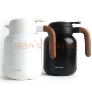 한스리빙 스테인리스 테이블포트 1.3L 손잡이주전자 보냉병대용량 테이블팟