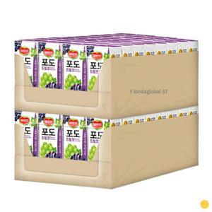 델몬트 포도 주스 음료 드링크팩 탕비실 업소용 48개