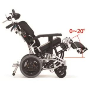 침대형 휠체어 TRC-3DX 리클라이닝 접이식어깨 고탄력벨트 전도방지