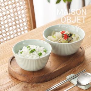 윤도자기 청아 도자기 공기 2P