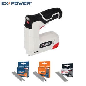 이엑스파워 충전식 건타카 핸디형 타카총 타카핀포함 다기능 무선 손타카