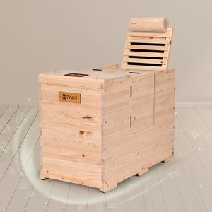 [다온사우나]다온 백세 반신욕기  국내제작 편백나무 홈사우나 찜질방