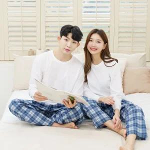 예스플러스 특면 9부 40수 주머니 파자마 윈도우