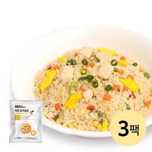 [허닭] 닭가슴살 간장계란 곤약볶음밥 3팩