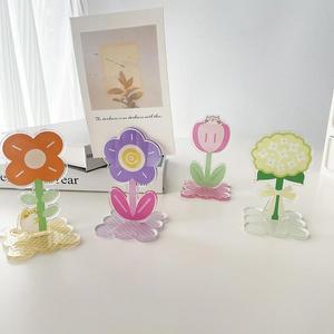 [IXHIRFTX_4B]오로라 투명 플라스틱 꽃병 홀더/아치