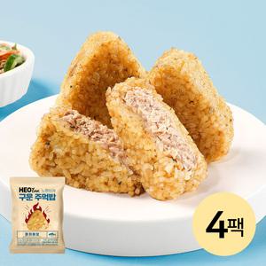 [허닭] 구운 주먹밥 참치마요 100g 4개