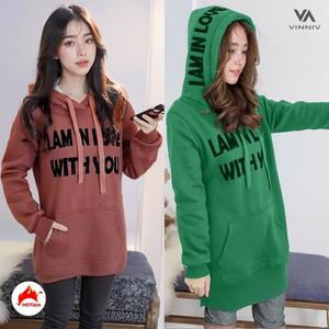 [비니브] 세미코 후드롱 기모티 2종