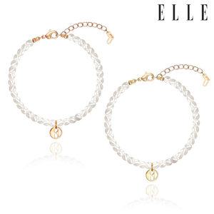 [엘르주얼리] 심플 시그니처 진주 팔찌 ELBRBB098
