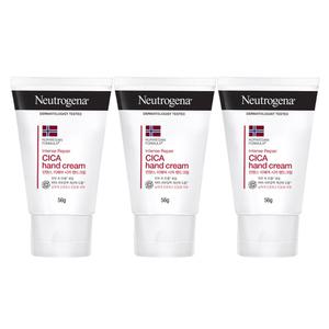 뉴트로지나 인텐스 리페어 시카 핸드크림 56g X3개