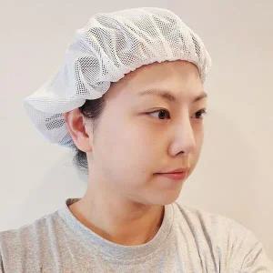 [하프클럽/셀러허브_여성트랜드패션]메쉬 위생 모자 머리망 세탁가능