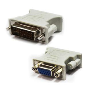 DVI듀얼 24+1핀신호 VGA출력젠더 D-SUB모니터 커넥터